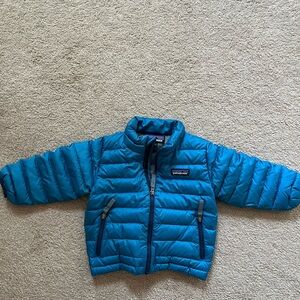 Patagonia 12-18 mth blue down sweater.  Like new.  Smoke free/pet free home.
